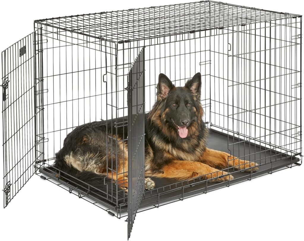 MidWest iCrate 48" Wire Dog Crate with Divider